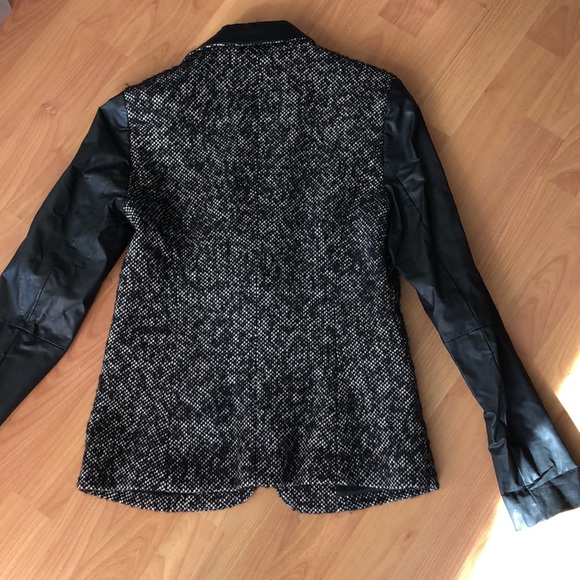 Micheal kors wool blend blazer jacket - Picture 7 of 9